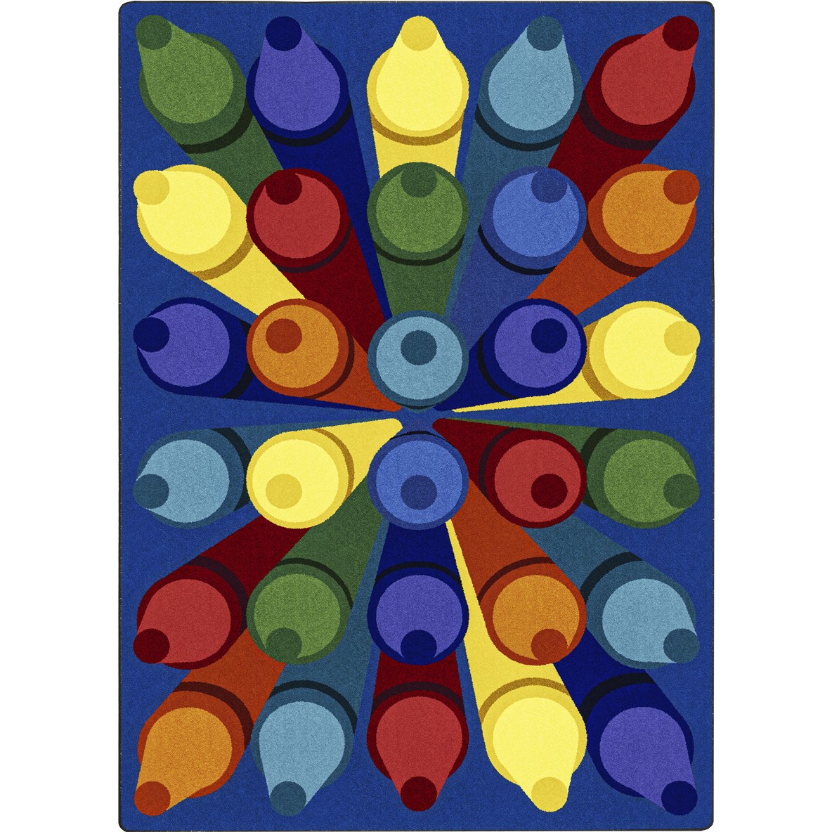 Colorific Children Area Rug Multi Color