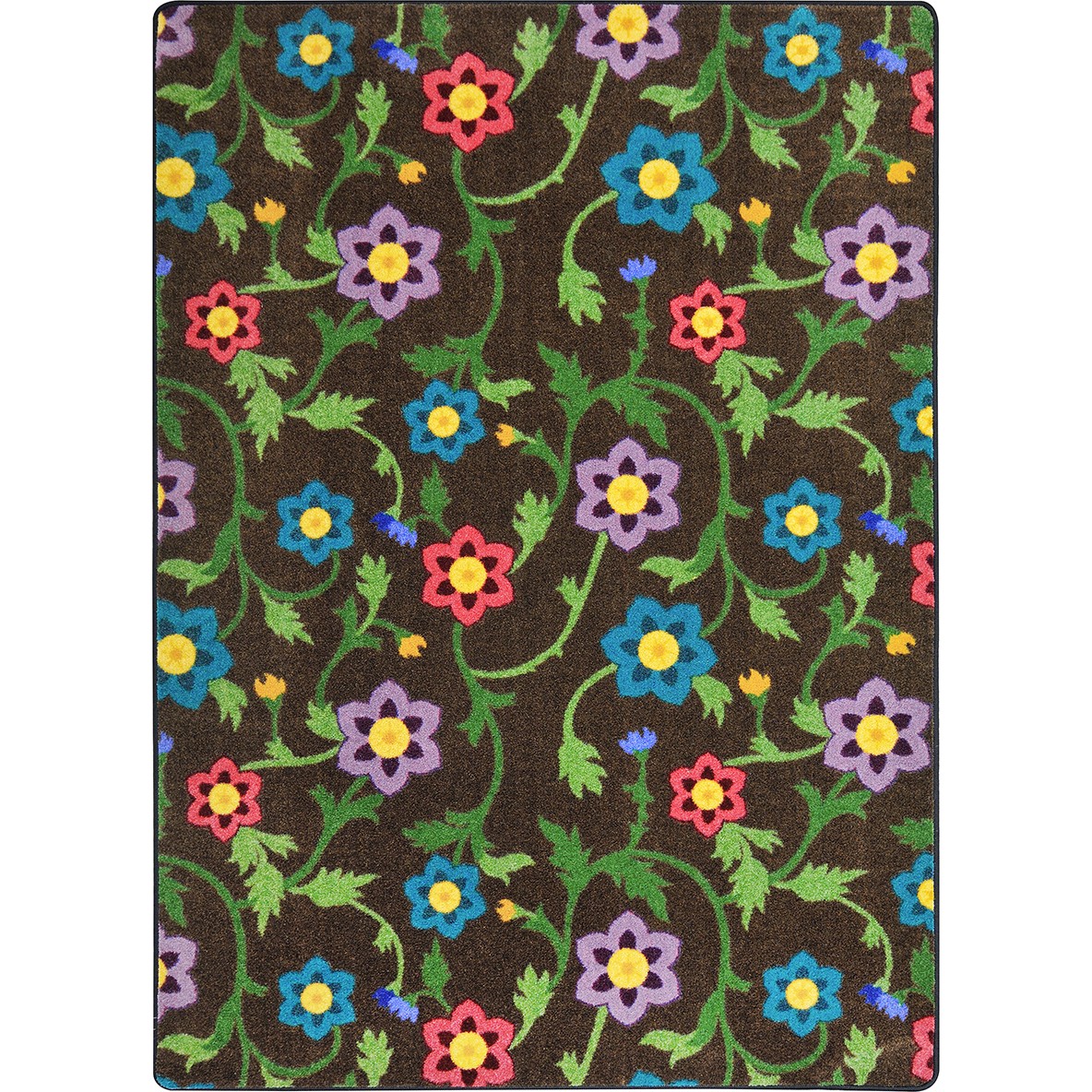 1965C 5 ft. 4 in. x 7 ft. 8 in. Desert Rose Rectangle Area Rug  Multi Color