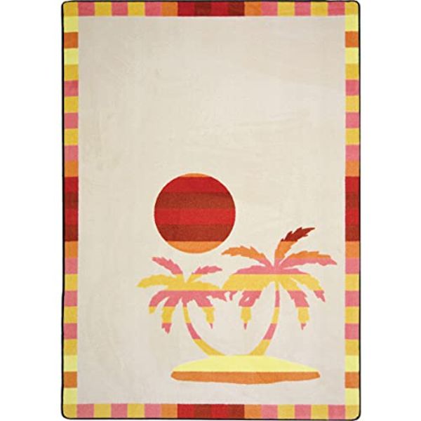 5 ft. 4 in. x 7 ft. 8 in. Paradise Isle Rectangle Area Rug Multi Color