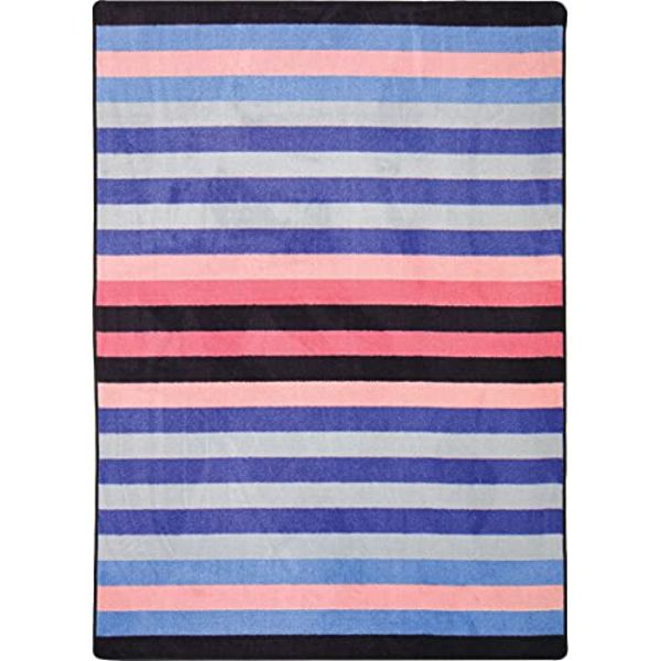 1646C 5 ft. 4 in. x 7 ft. 8 in. Purple Lei Rectangle Area Rug  Multi Color
