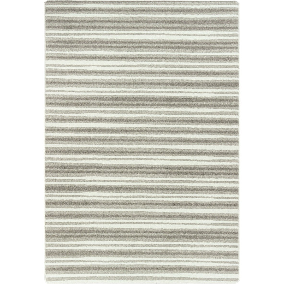 5 ft. 4 in. x 7 ft. 8 in. Between the Lines Area Rug, Linen