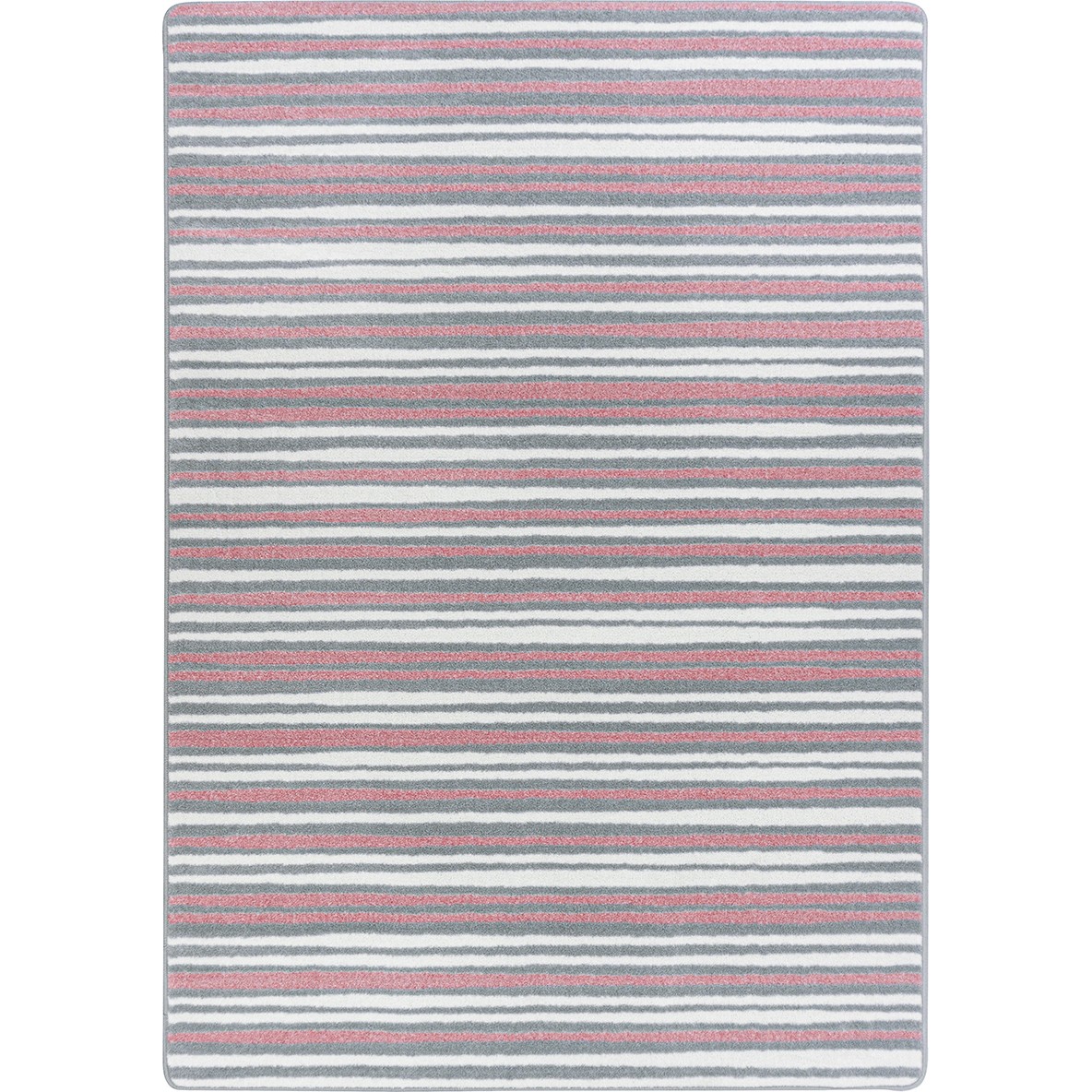 3 ft. 10 in. x 5 ft. 4 in. Between the Lines Area Rug, Blush