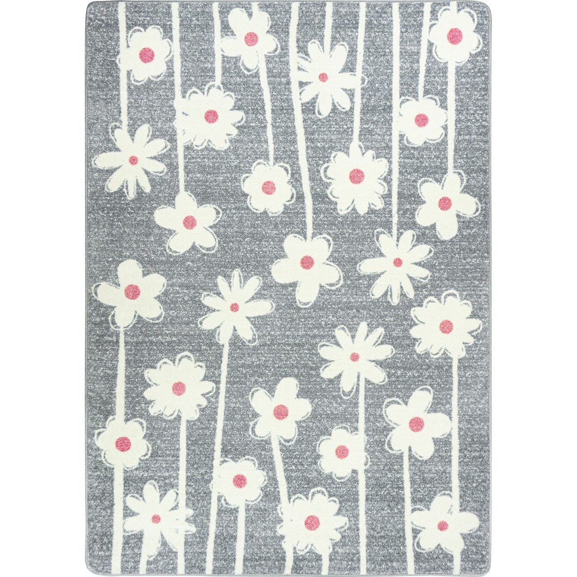 3 ft. 10 in. x 5 ft. 4 in. Big Blooms Area Rug, Cloudy