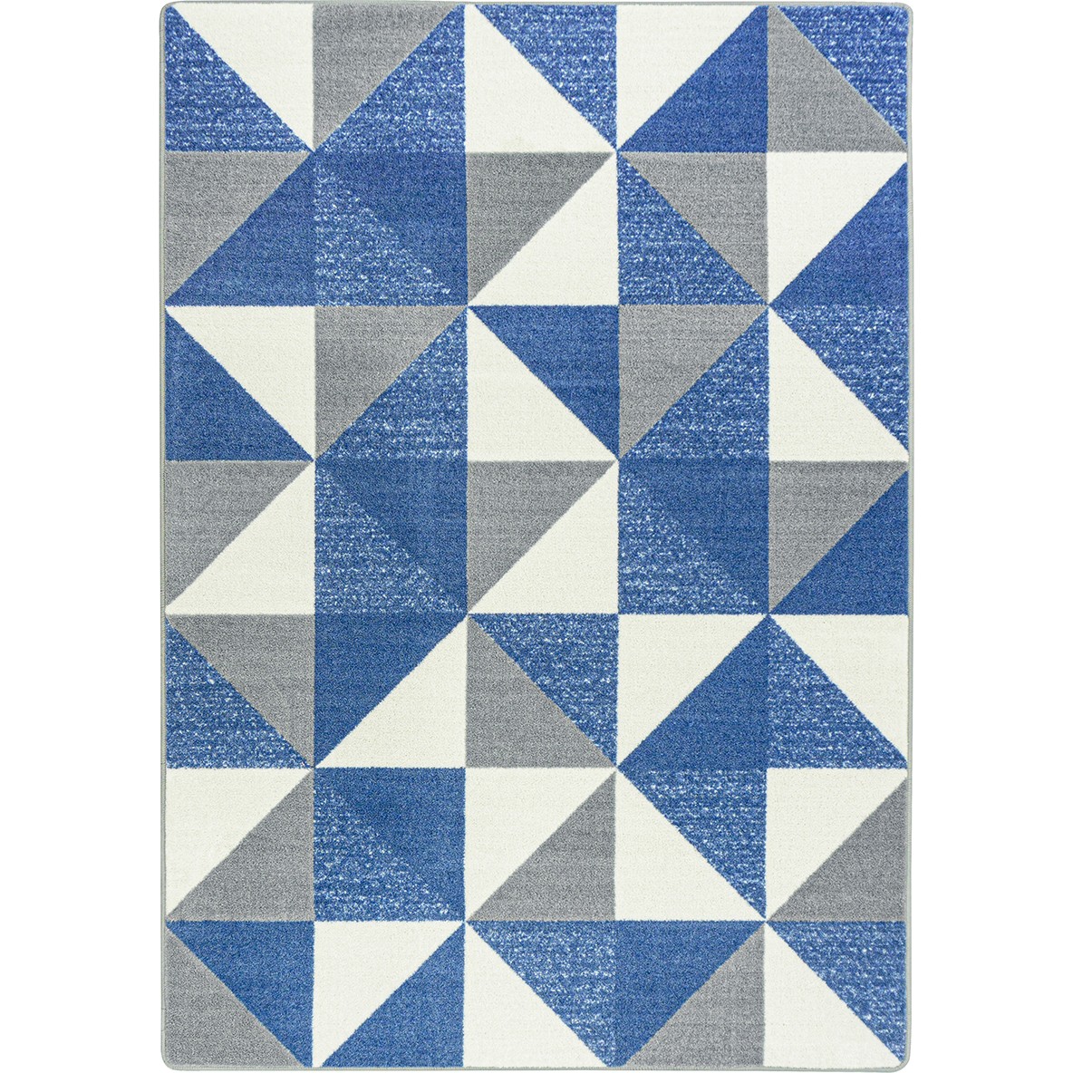 2111C-03 5 ft. 4 in. x 7 ft. 8 in. Cartwheel Area Rug, Blue Skies