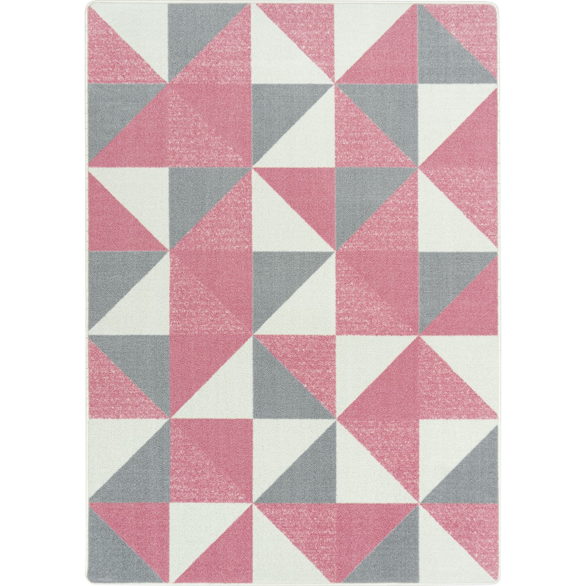 3 ft. 10 in. x 5 ft. 4 in. Cartwheel Area Rug, Blush