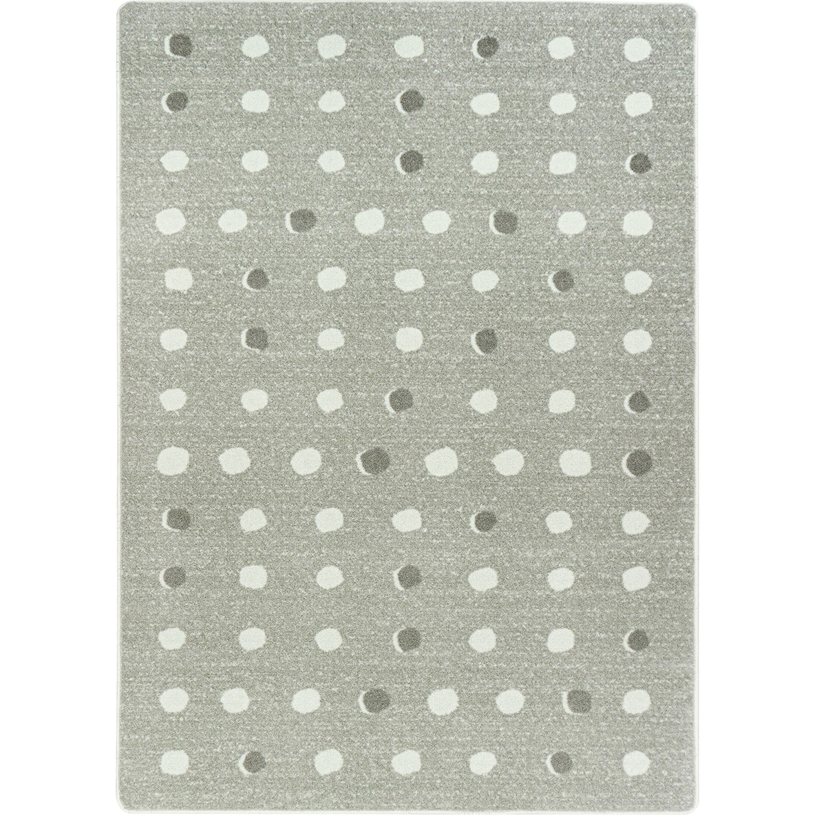 3 ft. 10 in. x 5 ft. 4 in. Little Moons Area Rug, Linen