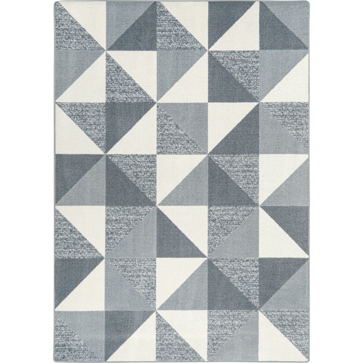 2111C-01 5 ft. 4 in. x 7 ft. 8 in. Cartwheel Area Rug, Cloudy