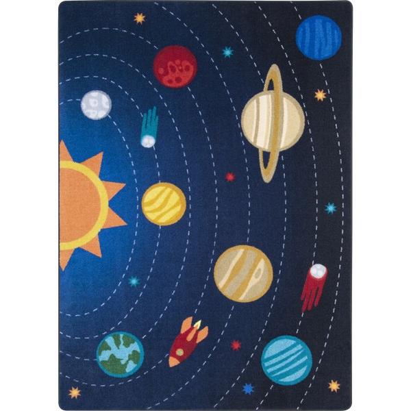 Out of This World Rectangle Area Rug - Multi Color