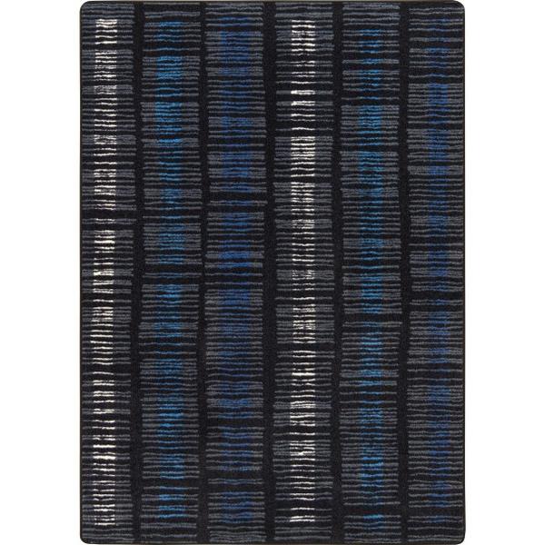 Verve Rectangle Area Rug - Sapphire - 47 x 5 x 5 in.
