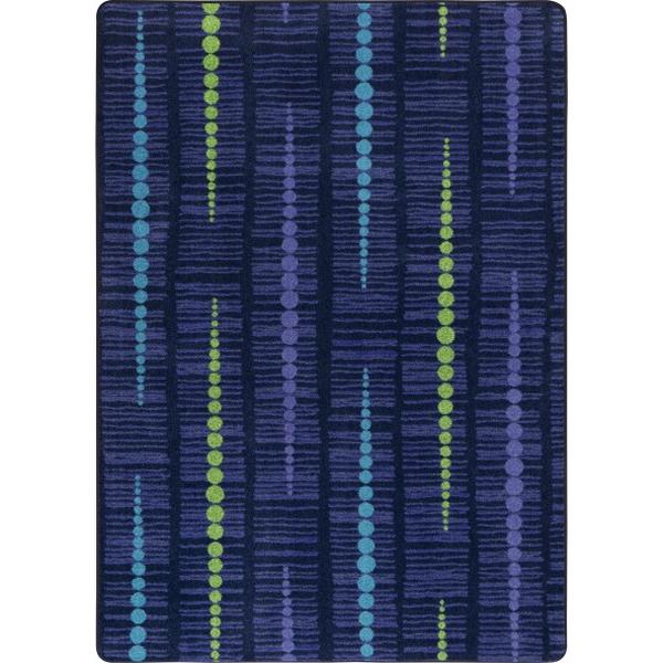 Recoil Rectangle Area Rug - Violet - 92 x 7 x 7 in.