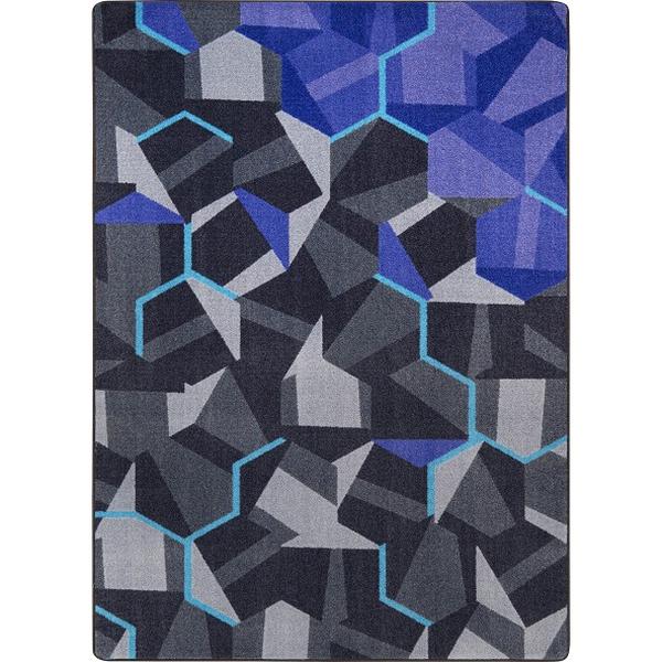 Stealth Rectangle Area Rug - Violet - 67 x 6 x 6 in.