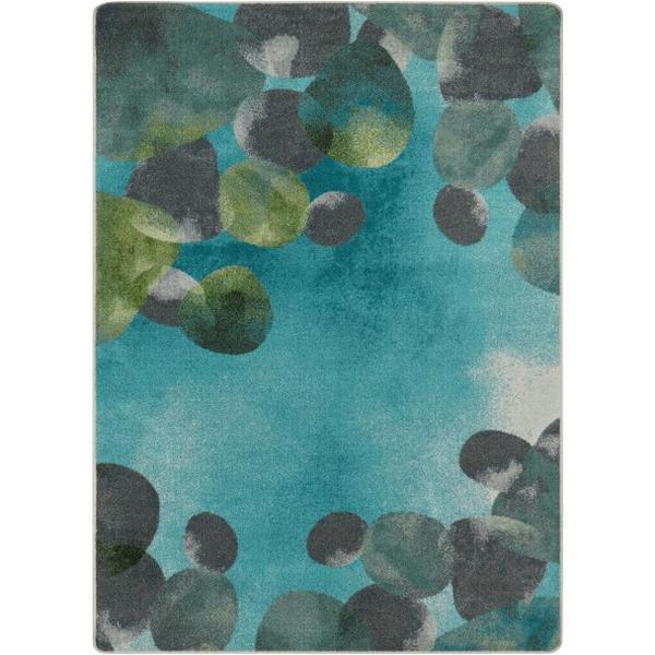 Riverston Rectangle Area Rug - Teal - 67 x 6 x 6 in.