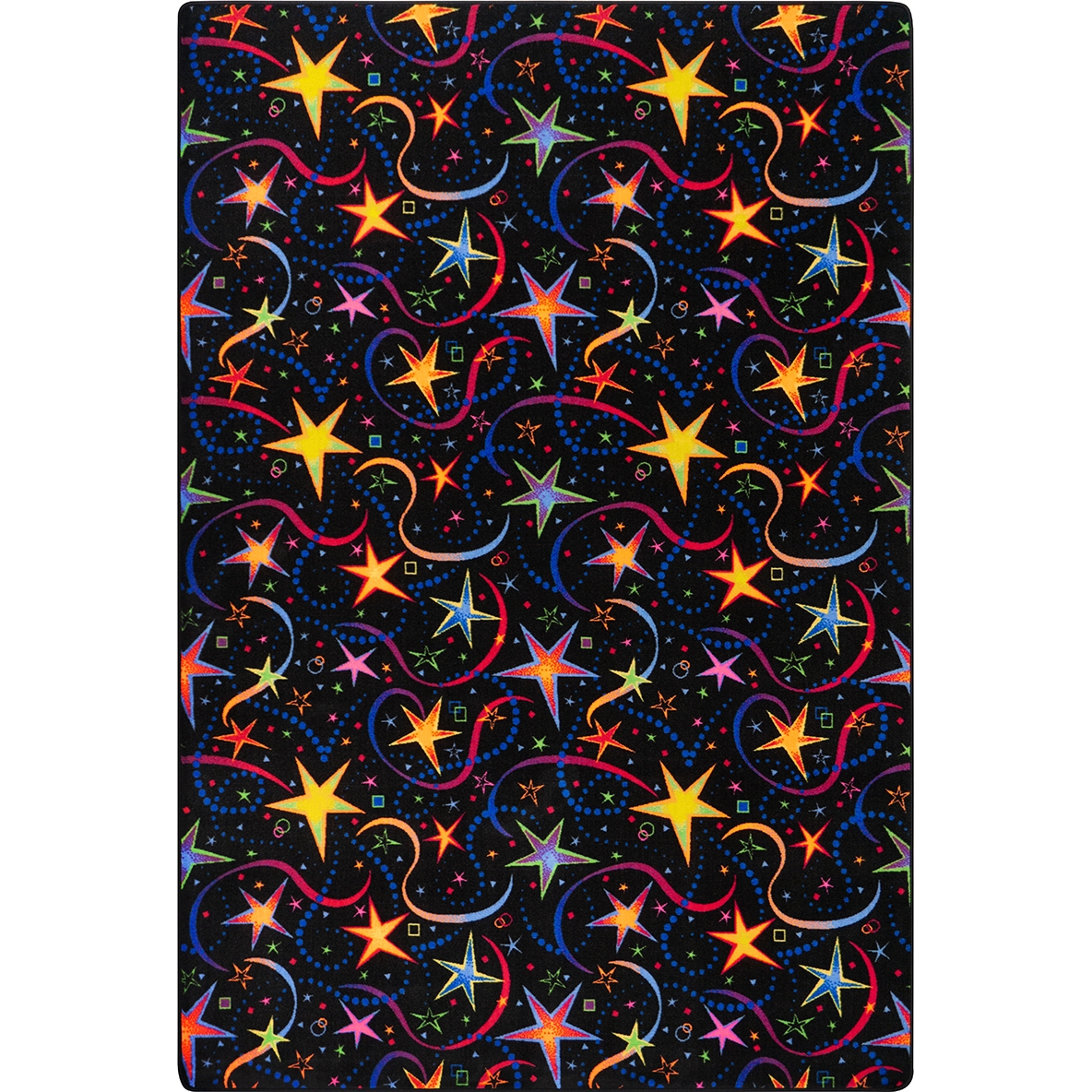 Have A Blast 12' x 6' Area Rug In Color Fluorescent