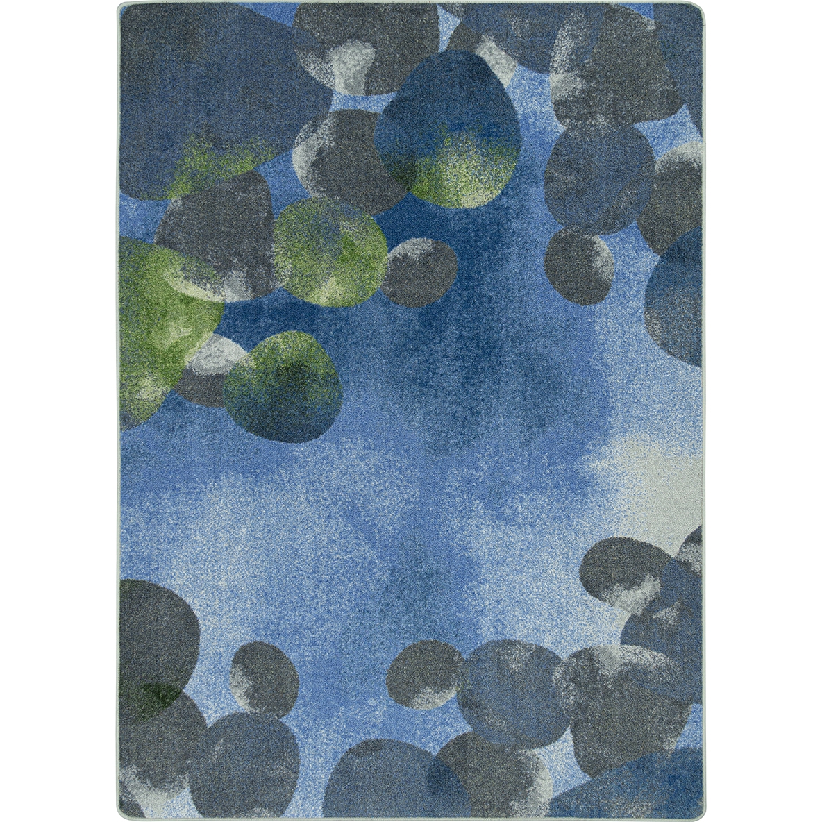 Riverstone 7'8' x 10'9' Area Rug In Color Blue