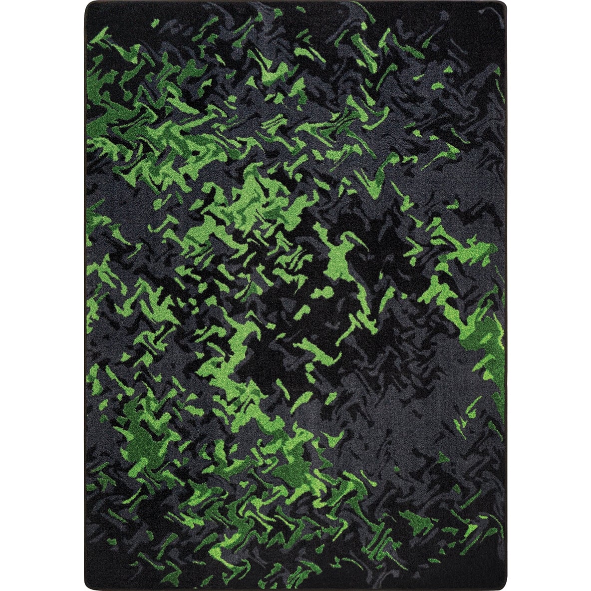 Eruption 10'9' x 13'2' Area Rug In Color Emerald