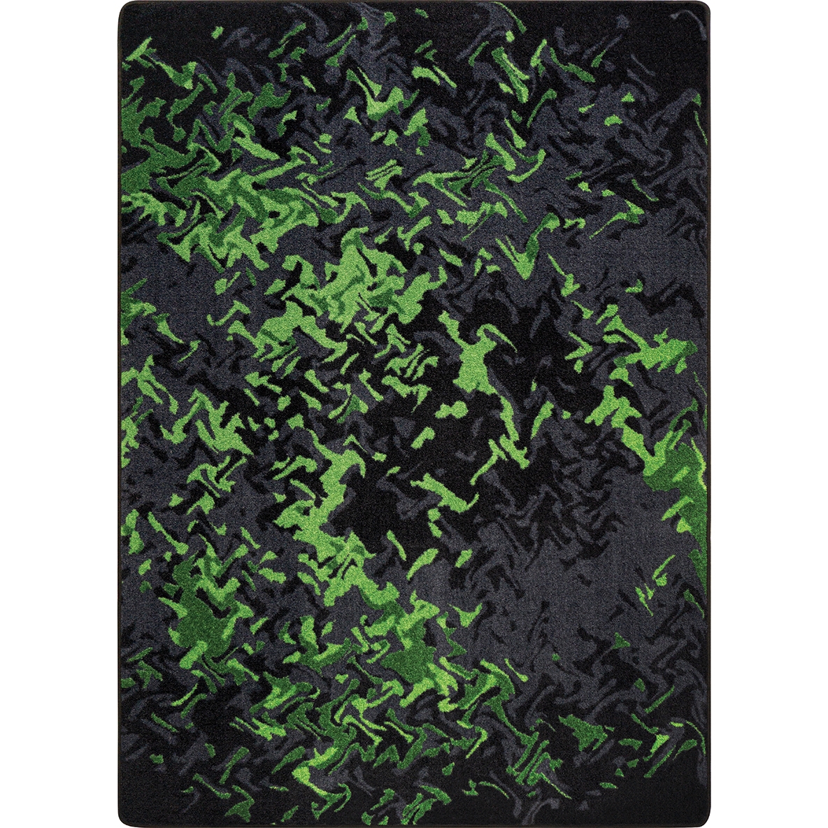 Eruption 7'8' x 10'9' Area Rug In Color Emerald