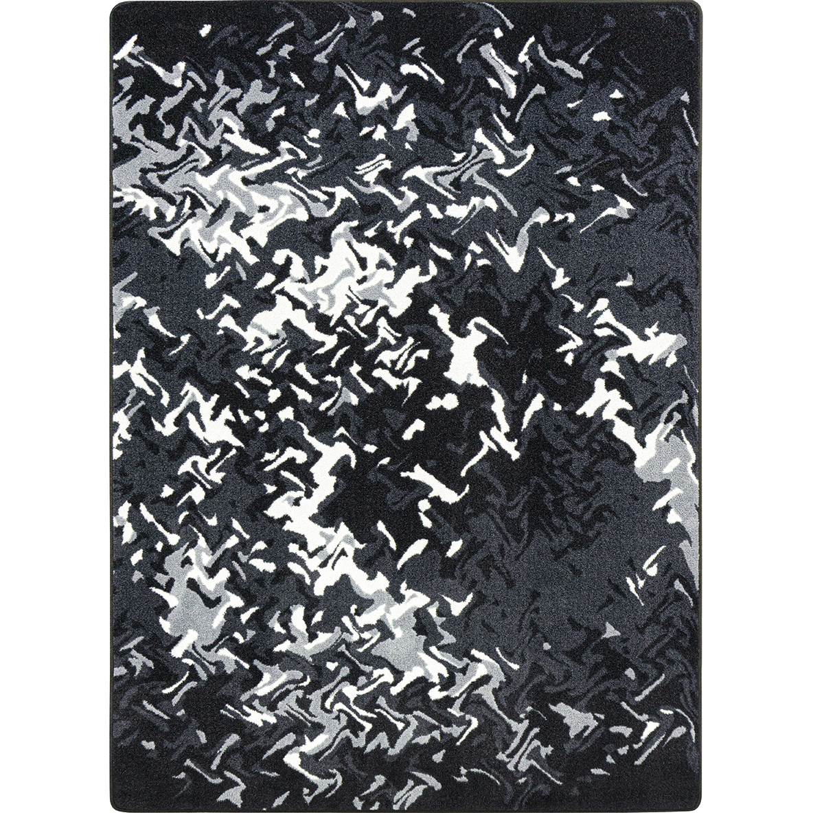 Eruption 3'10' x 5'4' Area Rug In Color Arctic