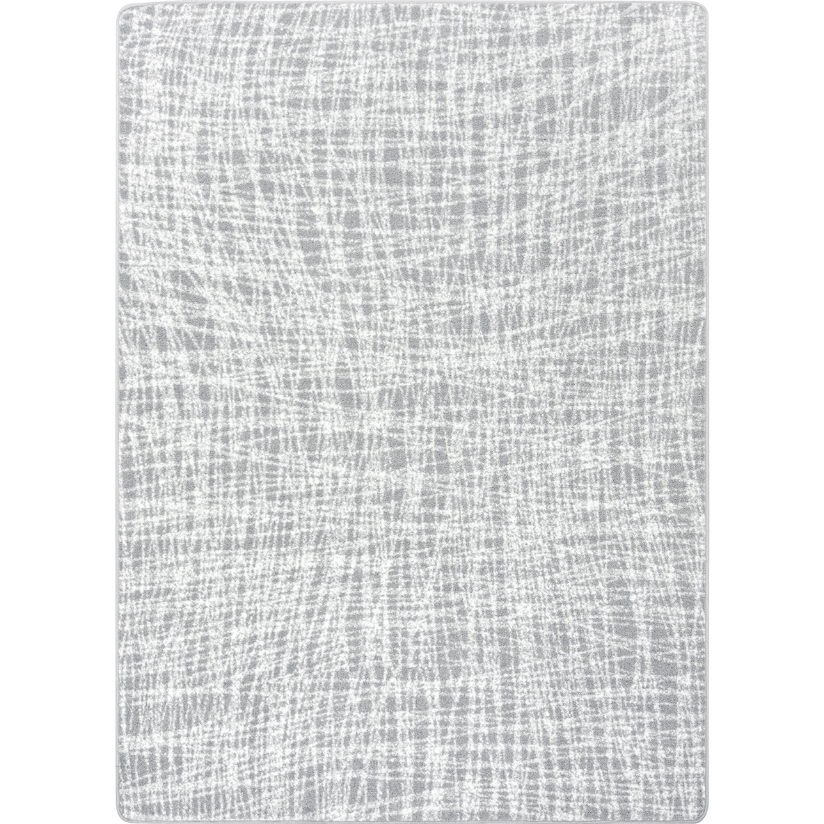 2165B-03 3 ft. 10 in. x 5 ft. 4 in. Crisscross Machine Tufted Cut Pile Rectangle Area Rug, Mist