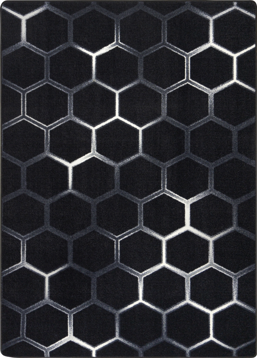2163H-06 5 ft. 4 in. Breakout Machine Tufted Cut Pile Round Rug, Arctic