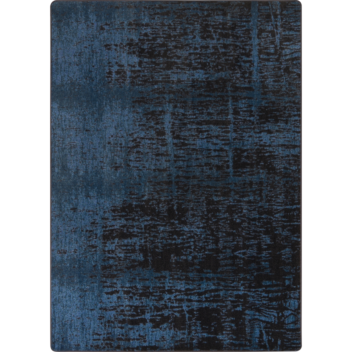 2136G-03 10 ft. 9 in. x 13 ft. 2 in. Kid Essentials Coastal Canvas Rectangle Indoor Area Rug - Deep Water