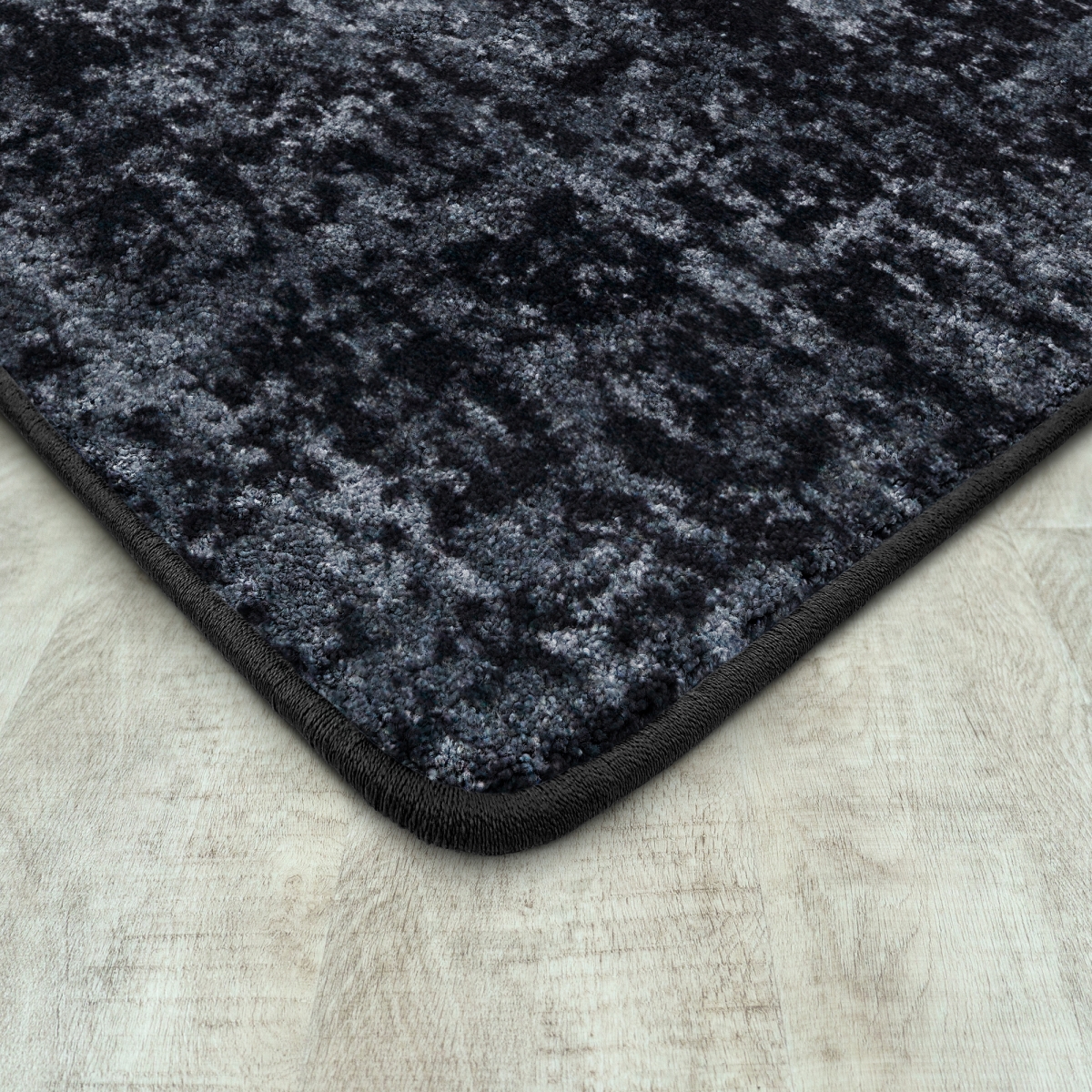 2130G-03 10 ft. 9 in. x 13 ft. 2 in. Workspace Stretched Thin Rectangle Indoor Area Rug - Slate