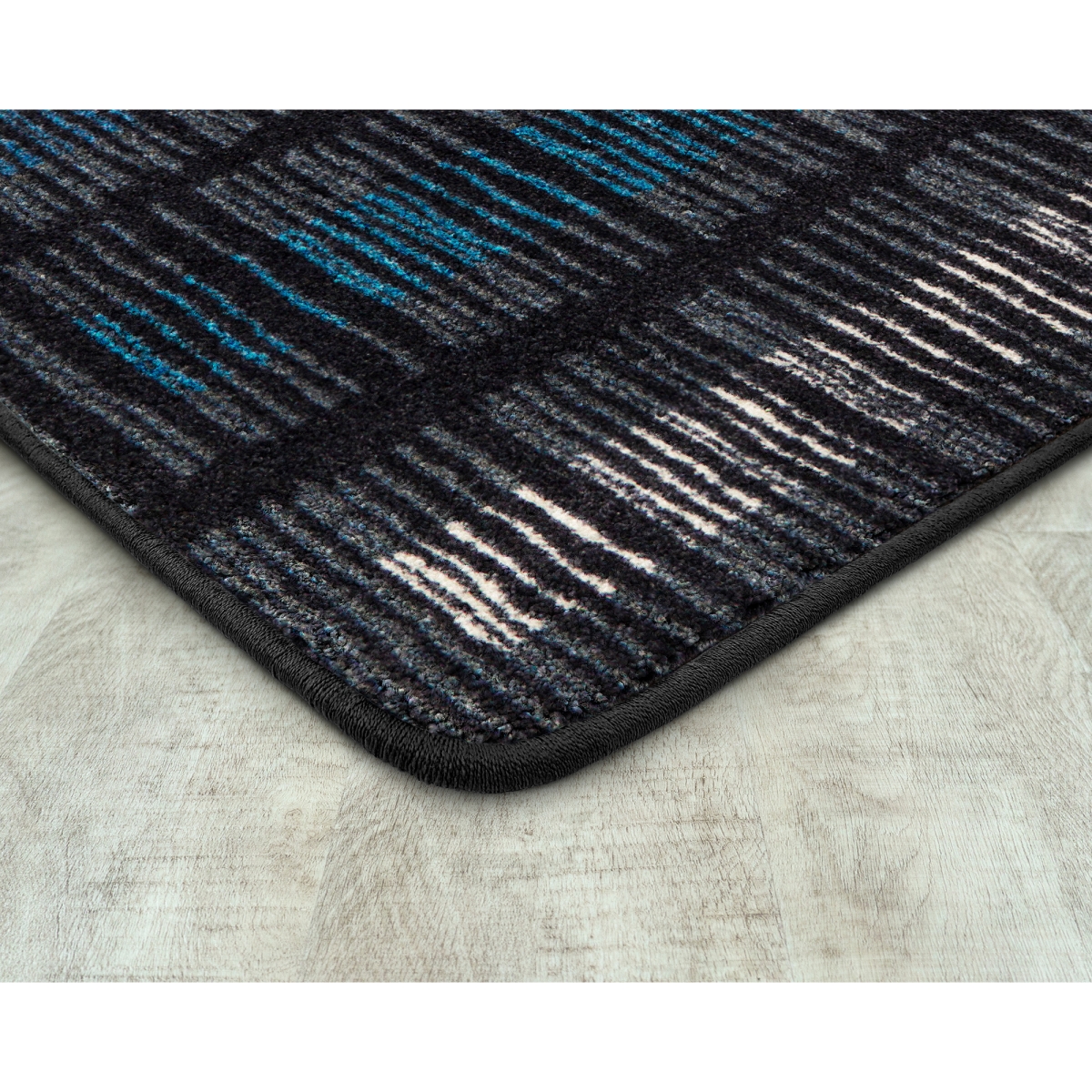 2135G-01 10 ft. 9 in. x 13 ft. 2 in. Kid Essentials Verve Rectangle Indoor Area Rug - Sapphire