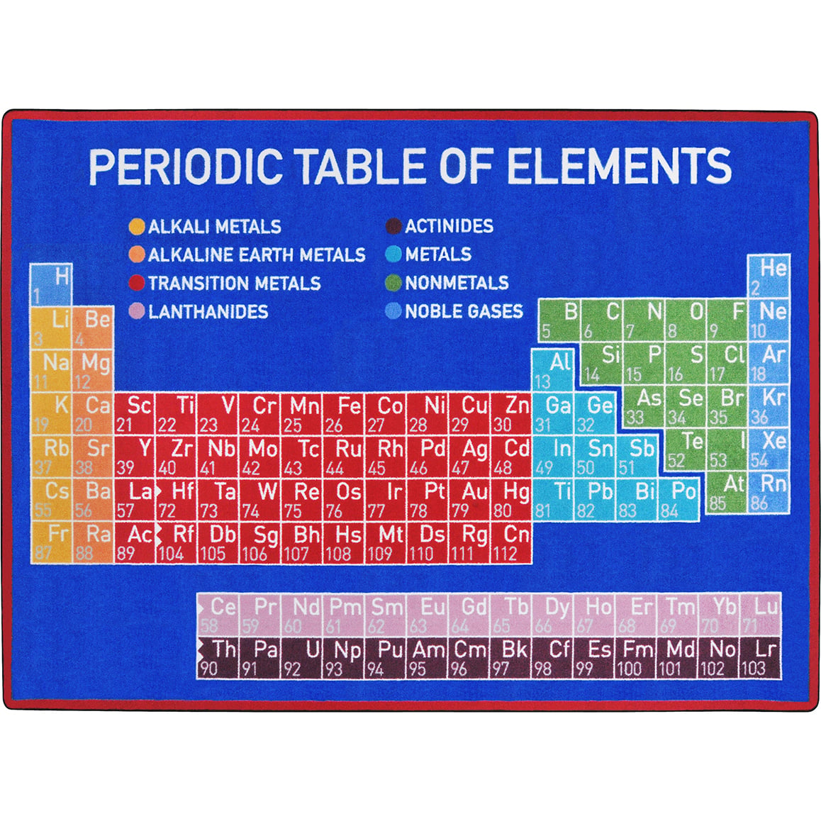 1805G-01 10 ft. 9 in. x 13 ft. 2 in. Kid Essentials Elemental Rectangle Indoor Area Rug - Primary