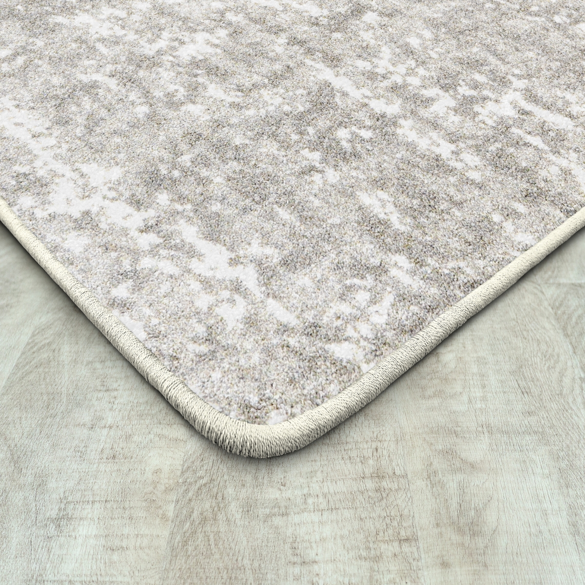 2130G-01 10 ft. 9 in. x 13 ft. 2 in. Workspace Stretched Thin Rectangle Indoor Area Rug - Dove