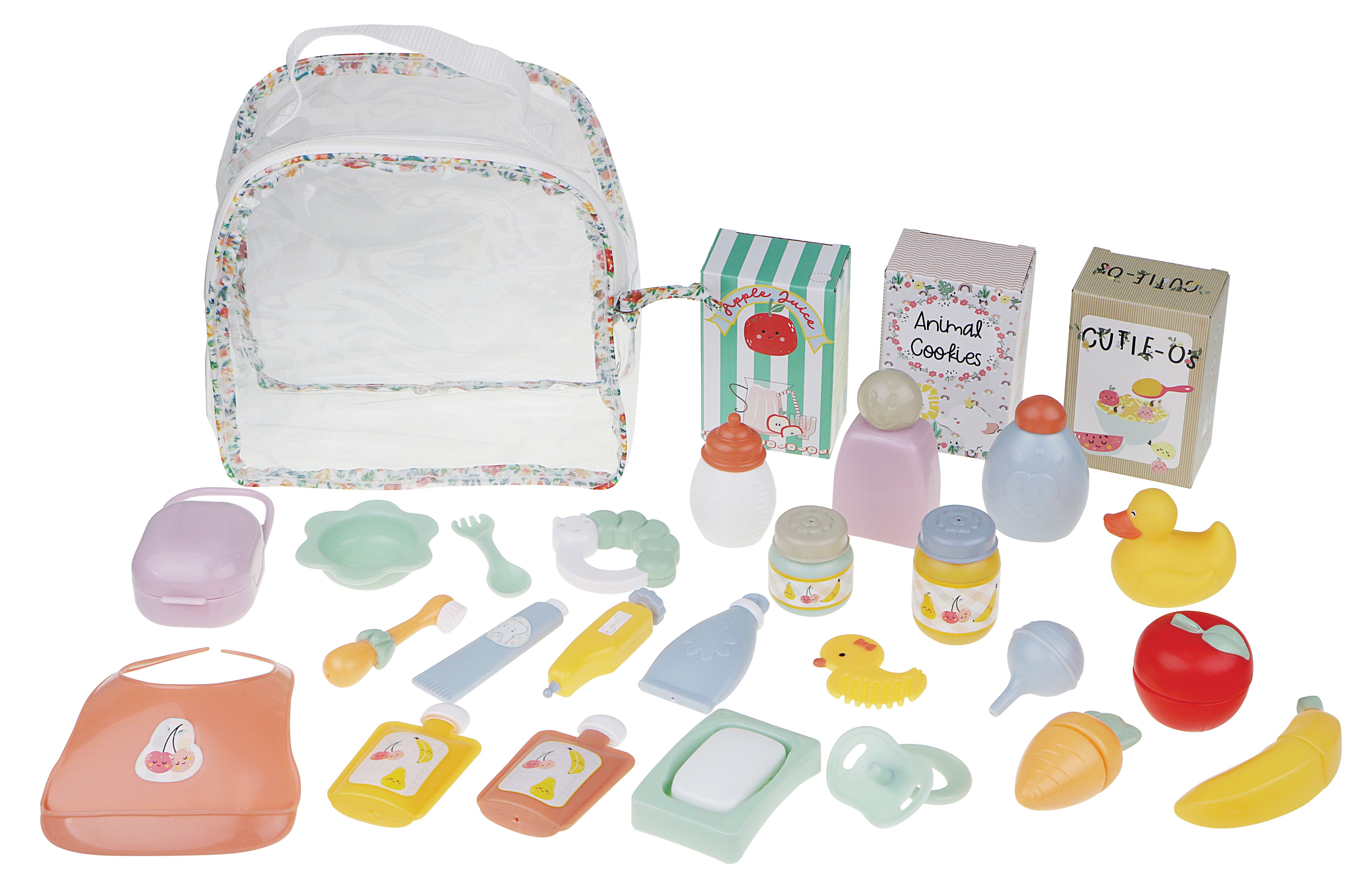 Picture of JC Toys For Keeps 20 Piece Baby Doll Essentials Accessory Bag