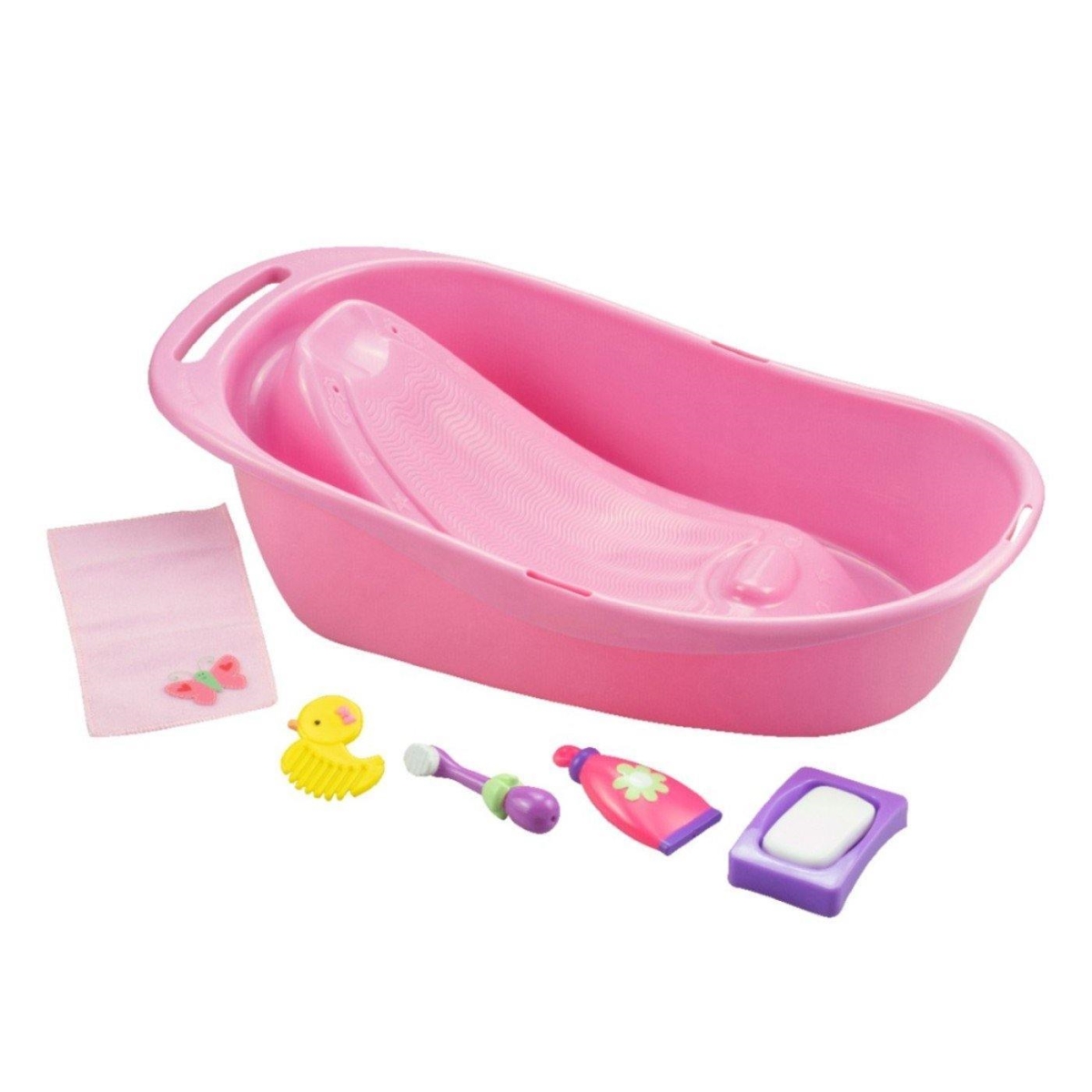 Picture of For Keeps Pink Baby Doll Bath Gift Set Fits Most Dolls  Up to 16 in. - Ages 2 Plus