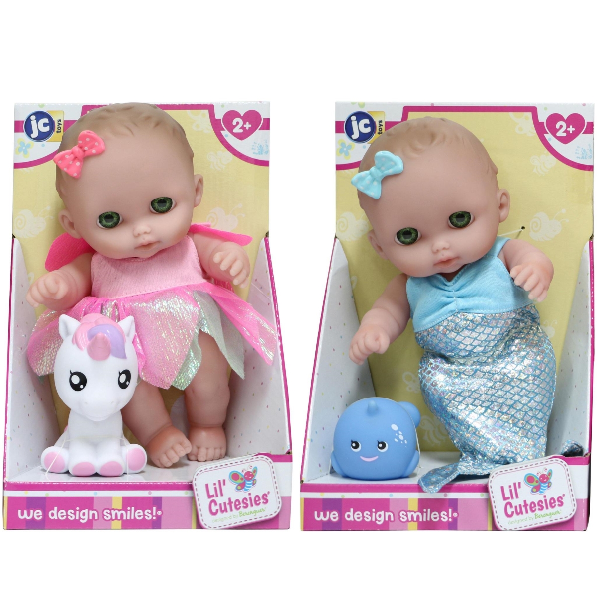 Picture of JC Toys 16994 8.5 in. All-Vinyl Doll Assorted Fairy & Mermaid Theme with Accessory