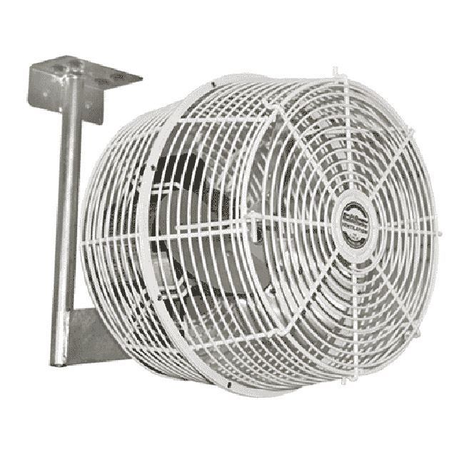 Picture of J & D VBG20 115V 1PH S-Variable 20 in. Green Breeze HAF Fan with Bracket & 10 ft. Cord&#44; White