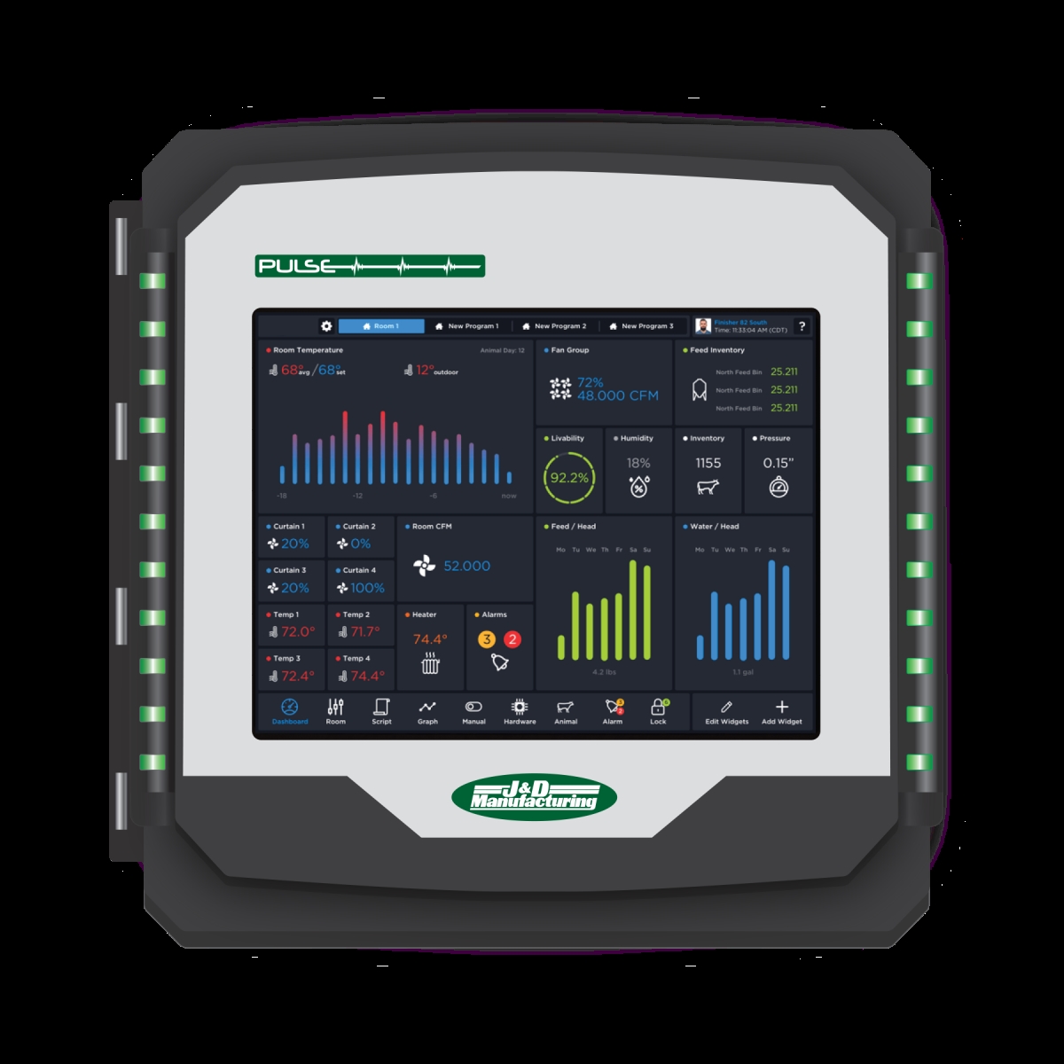 Picture of J&D Manufacturing CB-CONTROL Control - Smart Cow Brush System - 115-230V with Motion Sensor