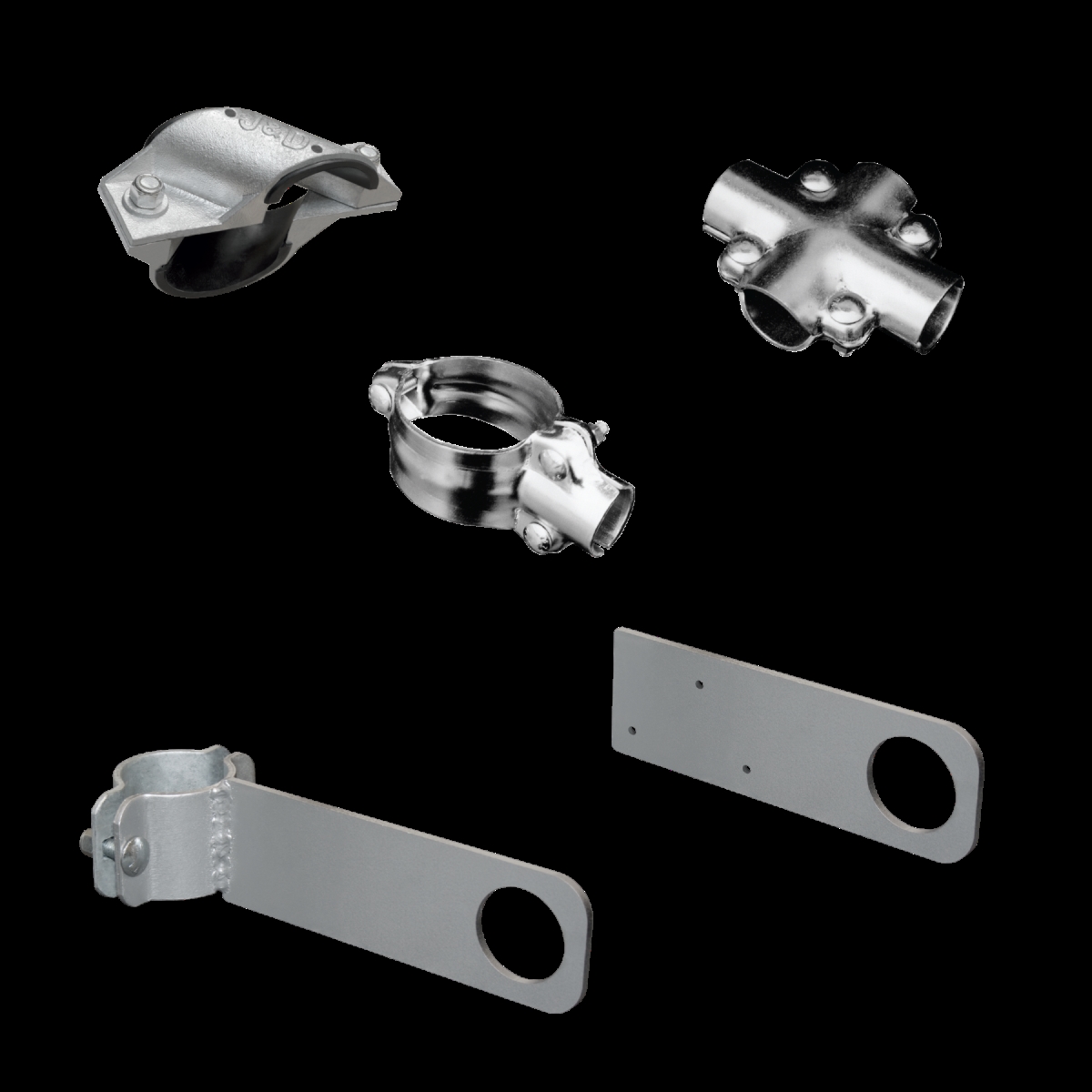 Picture of J&D Manufacturing HC28 1.625 x 1.625 in. Clamp&#44; Corner
