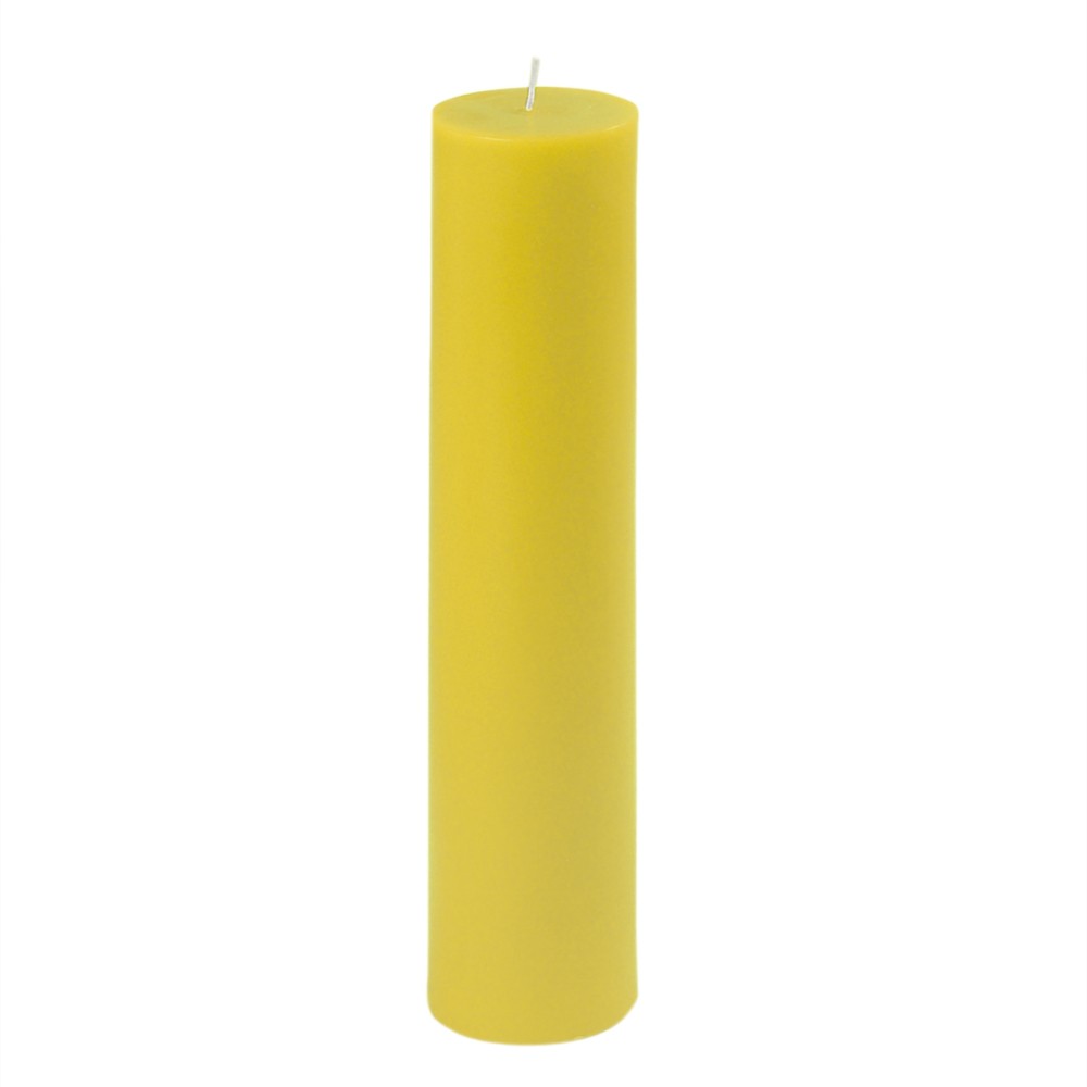 2 x 9 in. Yellow Pillar Candle