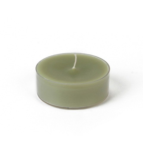 12 Piece Mega Oversized Sage Green Tealights