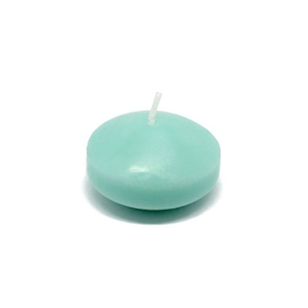 1.75 in. Floating Candles, Aqua - 24 Piece per Box