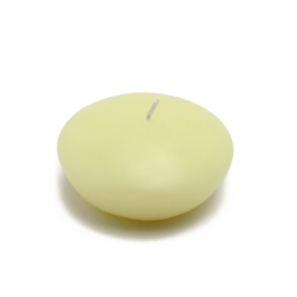 3 in. Floating Candles, Ivory - 6 Piece per Box