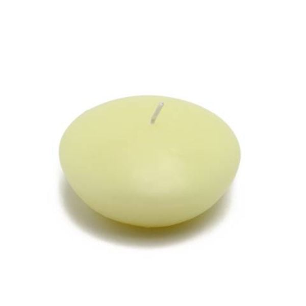 CFZ-046-12-0 3 in. Floating Candles, Ivory - 144 Piece