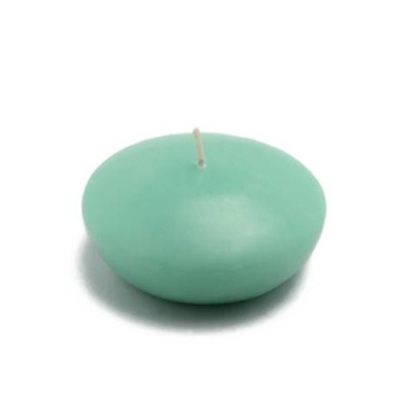 CFZ-054-12-0 3 in. Floating Candles, Aqua - 144 Piece