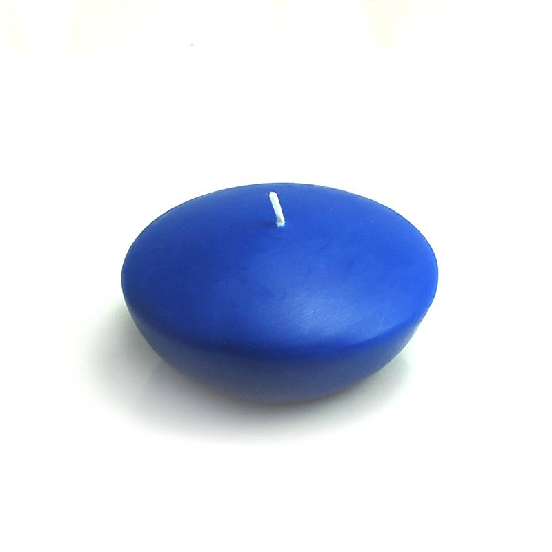 CFZ-057-12-0 3 in. Floating Candles, Blue - 144 Piece
