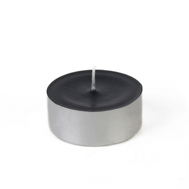 CTM-012 Mega Oversized Tealights, Black - 12 Piece per Box