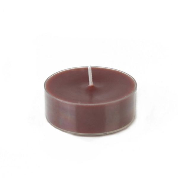 Mega Oversized Tealights, Brown - 12 Piece per Box