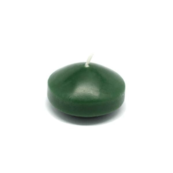 1.75 in.Floating Candles, Hunter Green - 24 Piece per Box