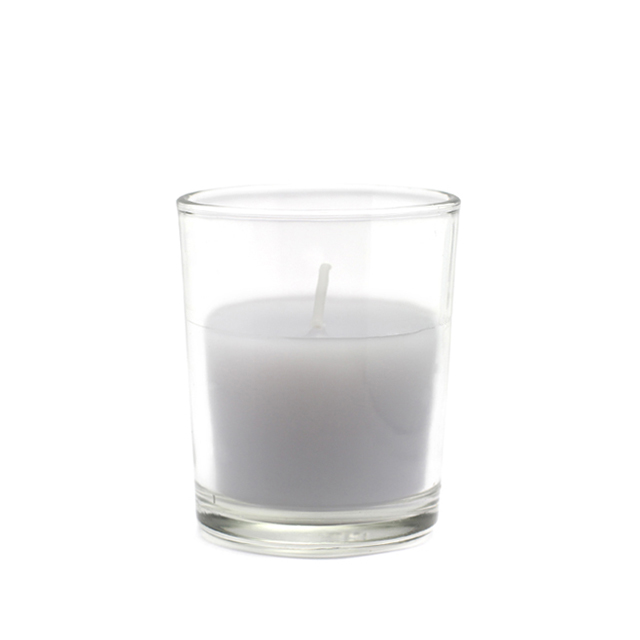 CVZ-045-8 Round Glass Votive Candles, Lavender - 96 Piece