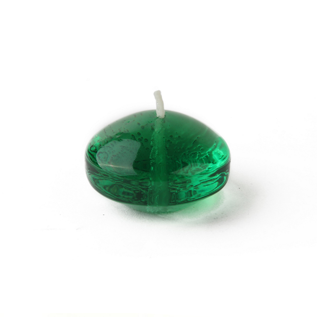 CFG-108-12 1.75 in. ClearGel Floating Candles, Hunter Green - 144 Piece