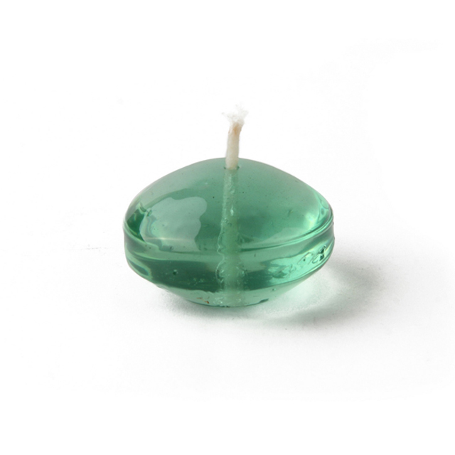 CFG-106-12 1.75 in. Clear Gel Floating Candles, Aqua - 144 Piece