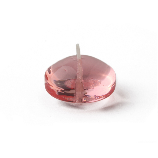 CFG-105-12 1.75 in. Clear Light Rose Gel Floating Candles - 144 Piece