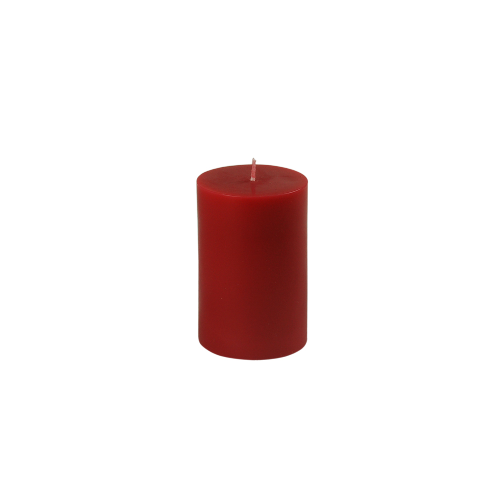 CPZ-2304-24 2 x 3 in. Pillar Candle, Red - 24 Piece