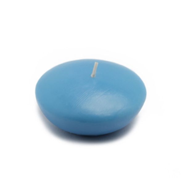 CFZ-056-6 3 in. Floating Candles, Turquoise - 72 Piece
